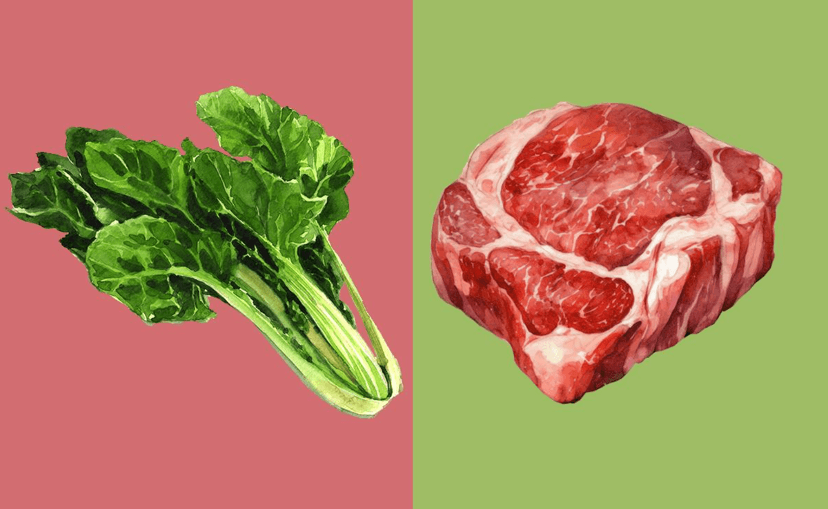 Meat for Republicans, Plants for Democrats?
