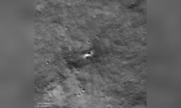 NASA Spacecraft Around Moon Spots Likely Crash Site of Russia's Lost Lunar Lander
