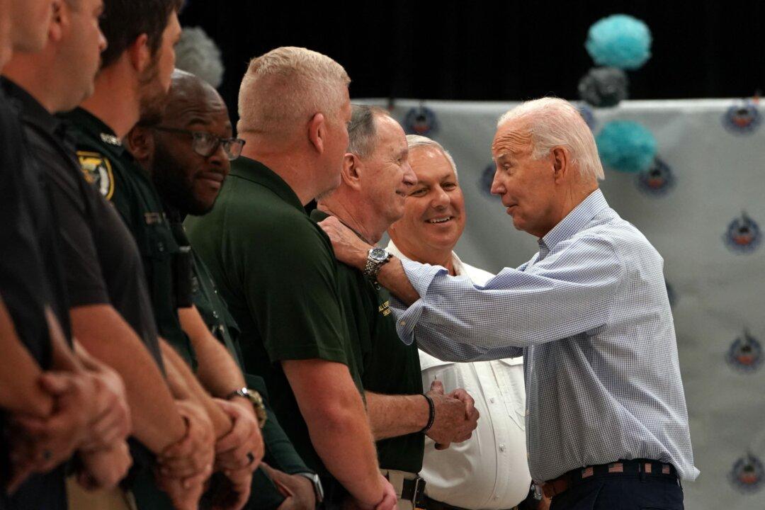 Biden Surveys Hurricane Damage in Florida