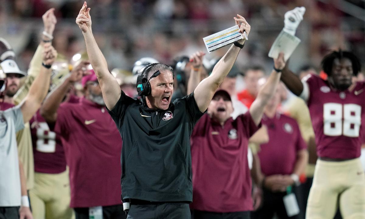 Jordan Travis Accounts for 5 TDs and No. 8 Florida State Thumps No. 5 LSU 45–24 in Marquee Matchup
