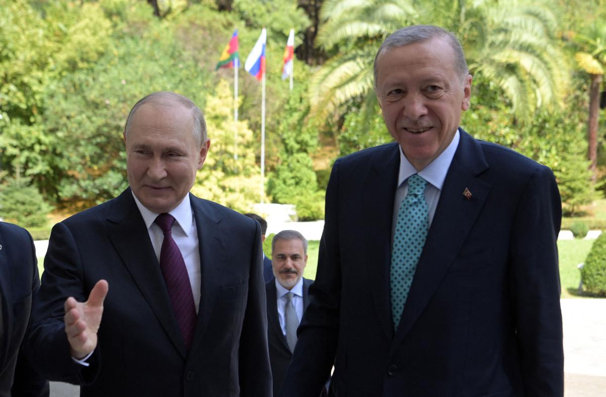 Putin, Erdogan Discuss Grain Deal Alternatives, Hail ‘New Phase' of Relations