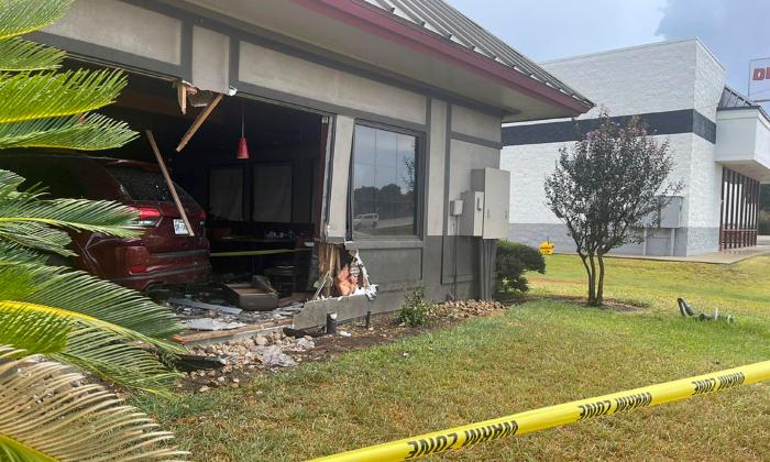 Driver Crashes Into Denny’s Near Houston, Injuring 23 People
