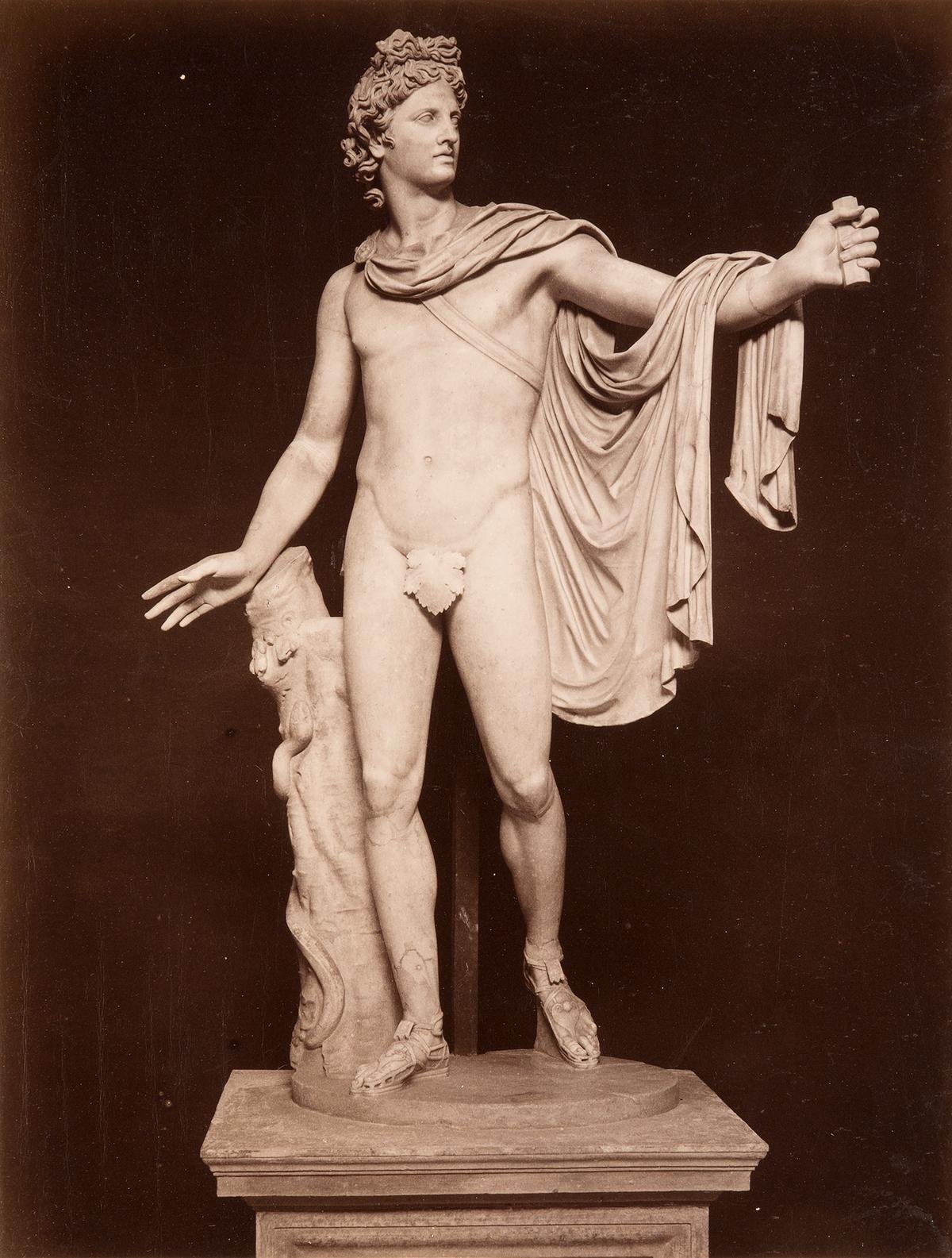 A photograph of the "Apollo Belvedere" in Rome, by <a title="Creator:Jenny Bergensten" href="https://commons.wikimedia.org/wiki/Creator:Jenny_Bergensten">Jenny Bergensten</a>, Hallwyl Museum, Sweden. (Public Domain)
