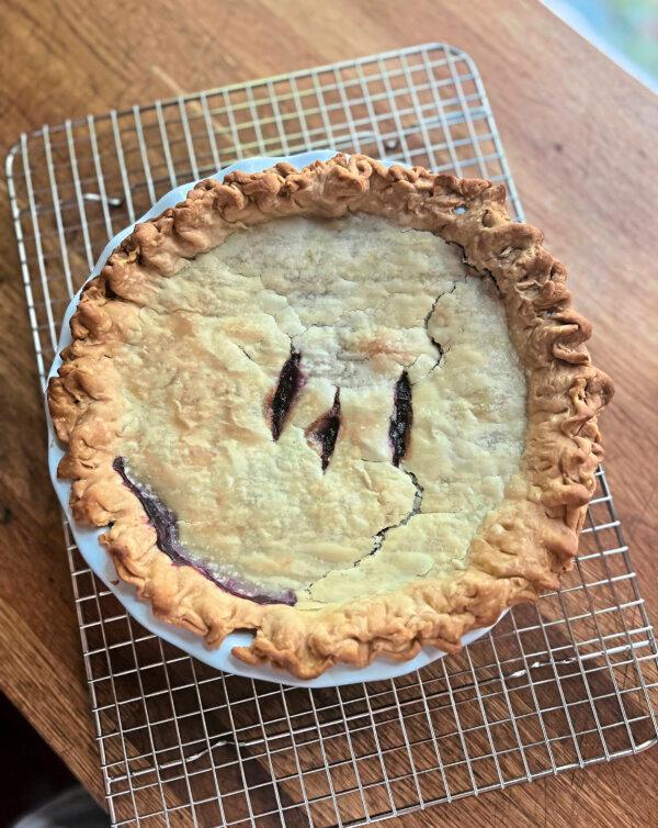 Concord grape pies are made with both the pulp and the skins, but the seeds are strained out. (Gretchen McKay/Pittsburgh Post-Gazette/TNS)