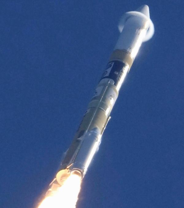 An HII-A rocket blasts off from the launch pad at Tanegashima Space Center in Kagoshima, southern Japan, on Sept. 7, 2023. (Kyodo News via AP)