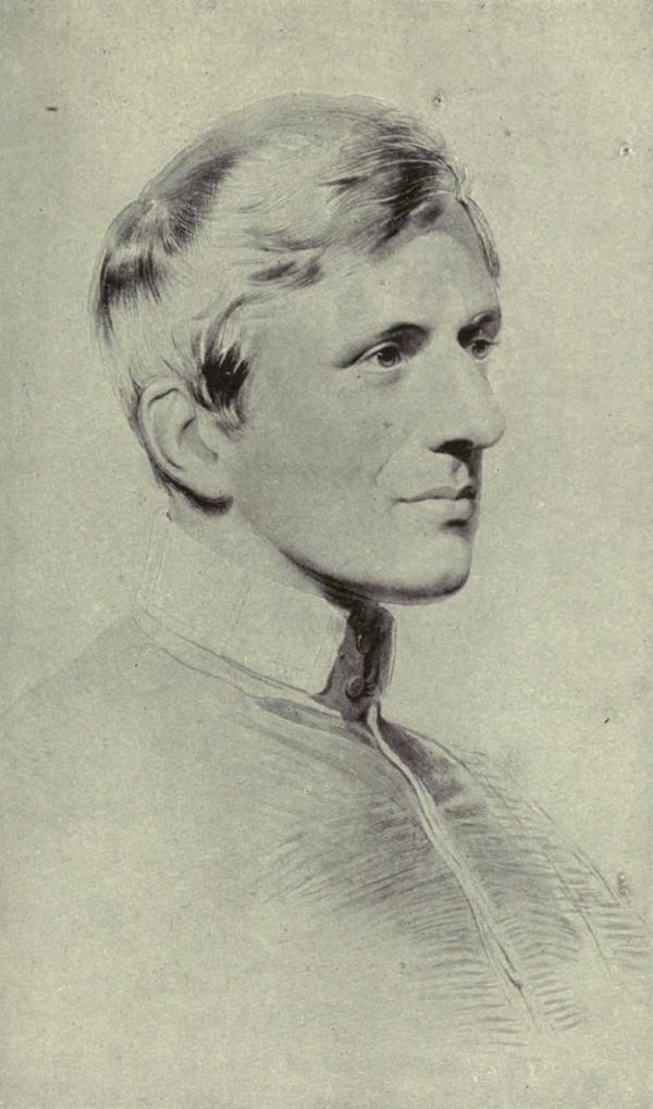 A portrait of Newman by George Richmond, 1844. (Public Domain)