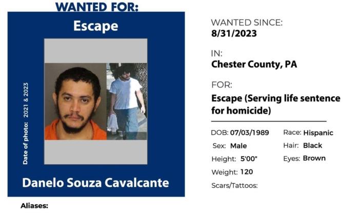 Spotted 8 Times, Manhunt for Escaped Pennsylvania Prisoner Intensifies