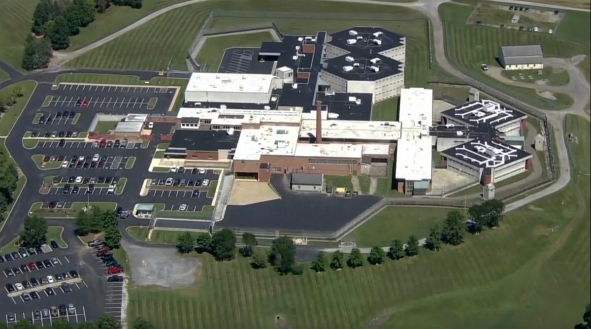 Chester County Prison in West Chester, Pa., on Aug. 31, 2023. (WPVI-TV/6ABC via AP)