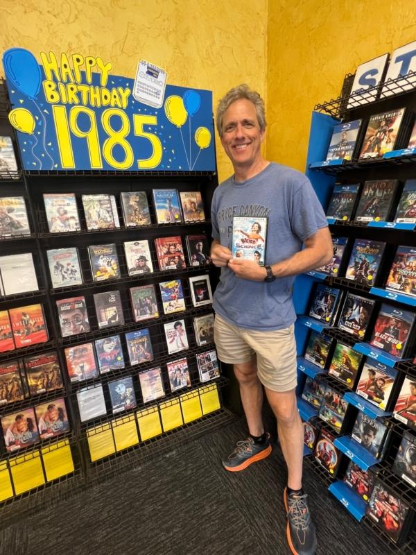 A customer checks out the classic 1980s section. (Courtesy of Karen Gough)