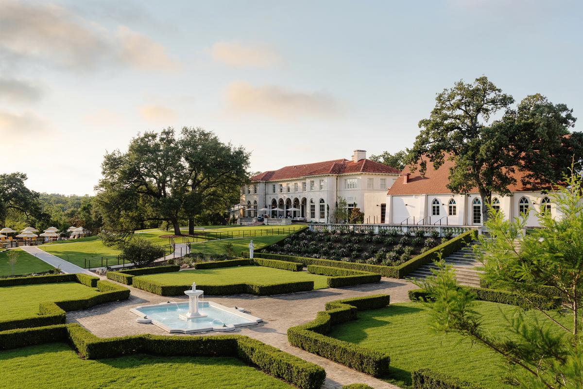The Commodore Perry Estate, an Auberge Hotel, is near the University of Texas campus, but looks as if it could be in the English countryside. (Chase Daniel/TNS)