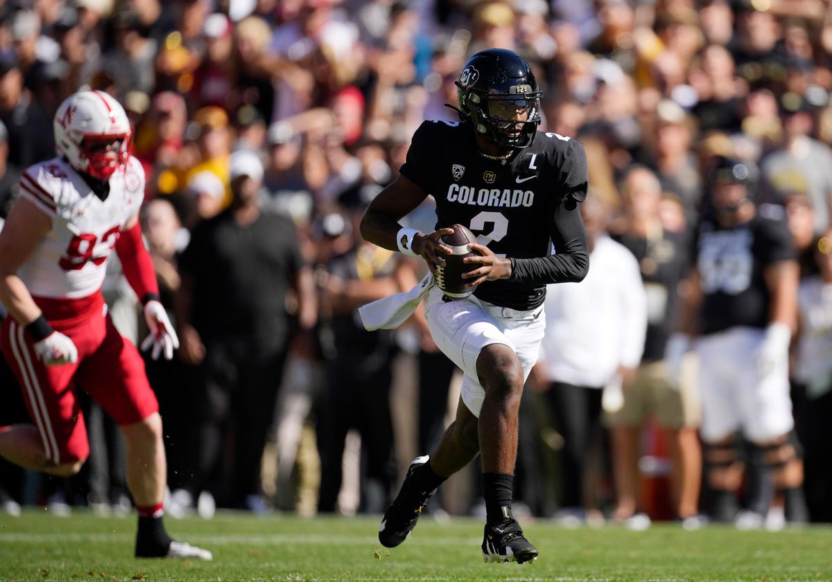 Shedeur Sanders, No. 22 Colorado Beat Nebraska 36–14 in Sold out Home Debut for Deion Sanders