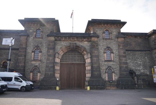 HMP Wandsworth in London on Sept. 10, 2023. (Lucy North/PA)