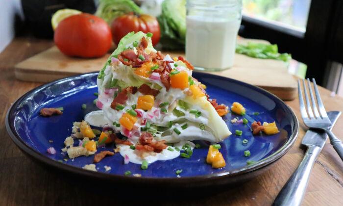 Loaded Wedge Salad Is Stacked With Texture and Flavor