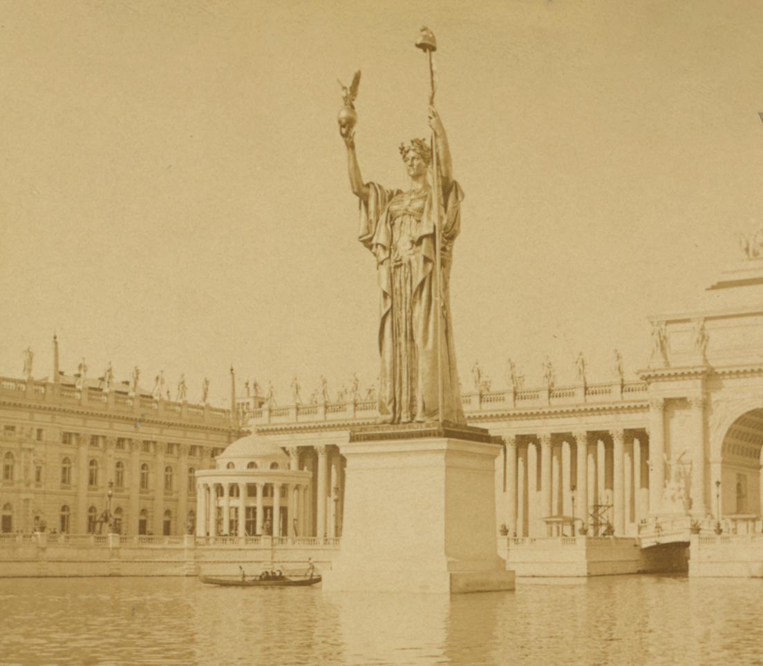 The Court of Honor at the Columbian Exposition in 1893. New York Public Library. (Public Domain)
