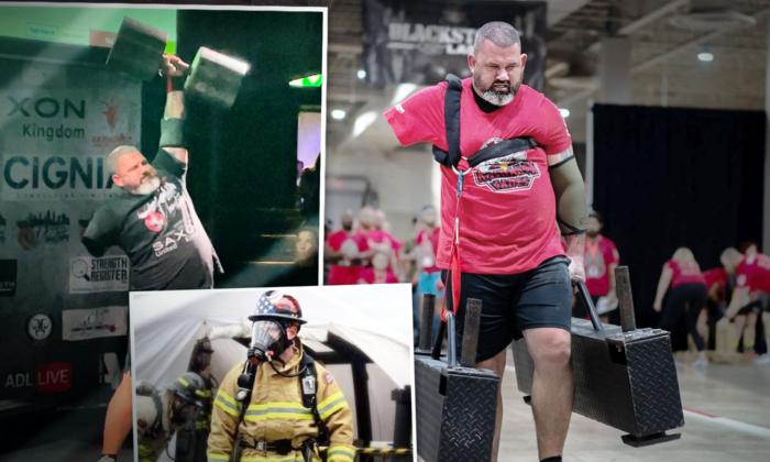 Firefighter Loses Arm but Returns to Gym 10 Days Later, Trains to Be World’s Strongest Disabled Man