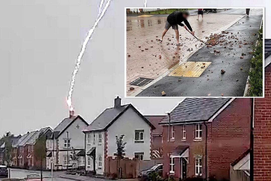 ‘We Made a Lucky Escape’: Couple Left Their House Moments Before Lightning Struck