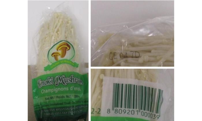 Golden Mushroom Brand Enoki Mushrooms Recalled for Possible Listeria Contamination