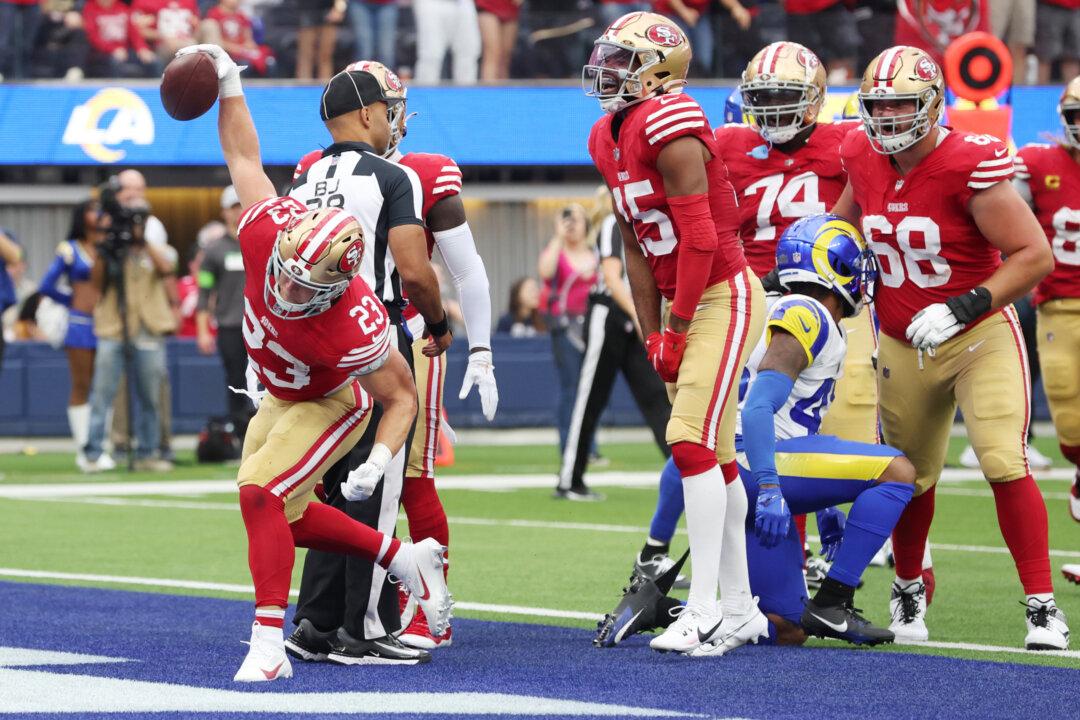 Christian McCaffrey Helps 49ers Slide Past Rams