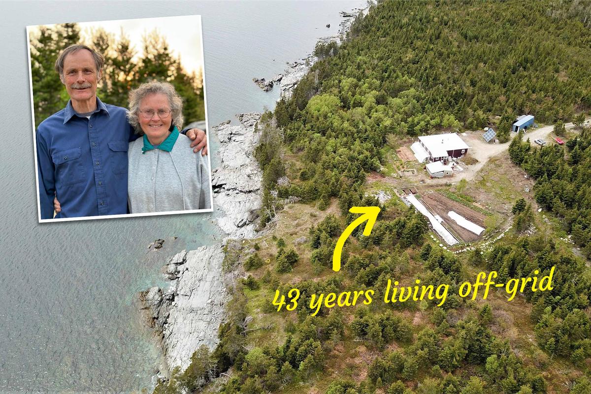 Couple Lives 43 Years Off-Grid, Generating Their Own Energy, Food, and Retirement Fund