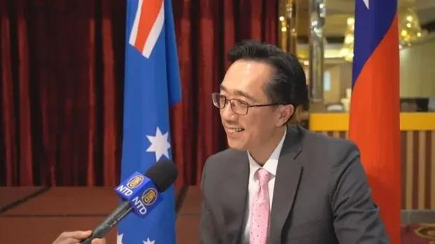  Douglas Hsu Yu-tien, Taiwan’s new chief representative to Australia, in Brisbane, Australia on Sept. 13, 2023. (Nelson Huang/The Epoch Times)
