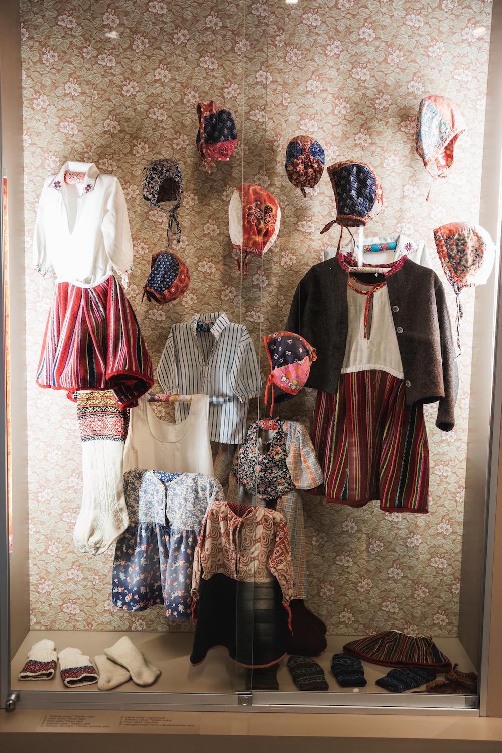 The Kihnu Museum displays the handicraft of Kihnu women. (Priidu Saart/Visit Estonia)