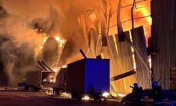 Russian Attacks on Ukraine Kill 2, Lviv Warehouses Set Ablaze: Officials