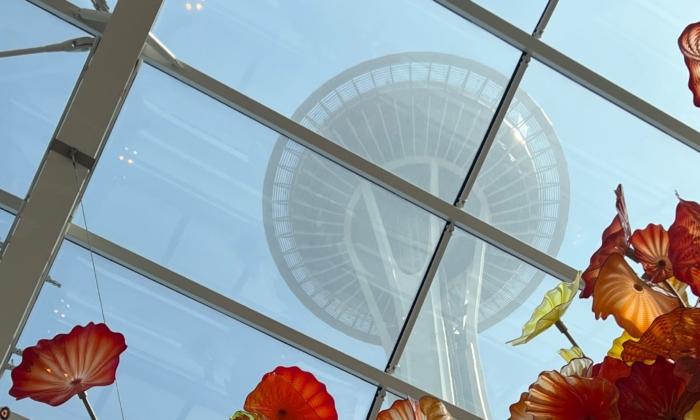 The Chihuly Garden and Glass Museum in Seattle, Washington