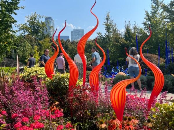 The Garden is designed to complement Chihuly’s outdoor glass installations. (Courtesy of Karen Gough)