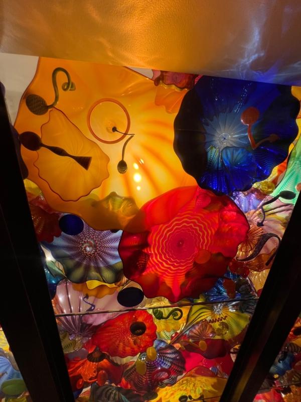 The color, forms, and figures of Chihuly glass allows the imagination to run wild. (Courtesy of Karen Gough)
