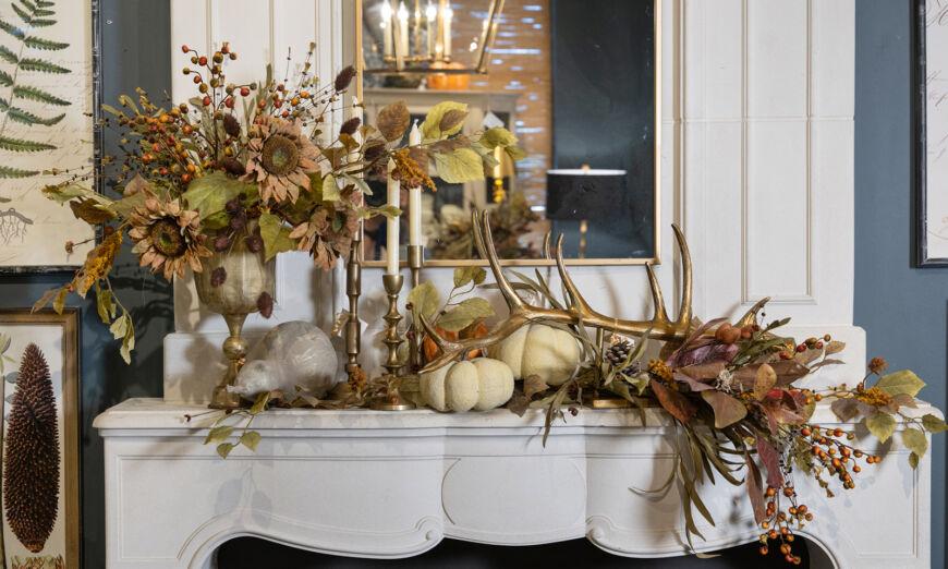 Fall for Mantel Magic With These Stunning Autumnal Displays