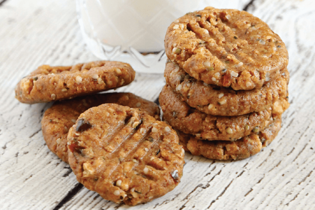 Peanut Butter and Date Hemp Seed Cookies (Recipe)