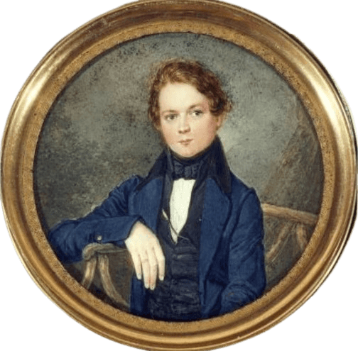 Portrait of Robert Schumann at a young age, circa 1826. (<a class="new" title="User:Gabe the Pianist (page does not exist)" href="https://commons.wikimedia.org/w/index.php?title=User:Gabe_the_Pianist&action=edit&redlink=1">Gabe the Pianist</a>/<a class="mw-mmv-license" href="https://creativecommons.org/licenses/by-sa/4.0" target="_blank" rel="noopener">CC BY-SA 4.0</a>)