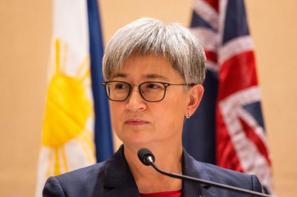  Australian Foreign Minister Penny Wong. (Lisa Marie David - Pool/Getty Images)