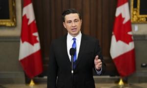 Trudeau’s Carbon Tax Pause Is a Response to Poor Poll Numbers, Poilievre Says