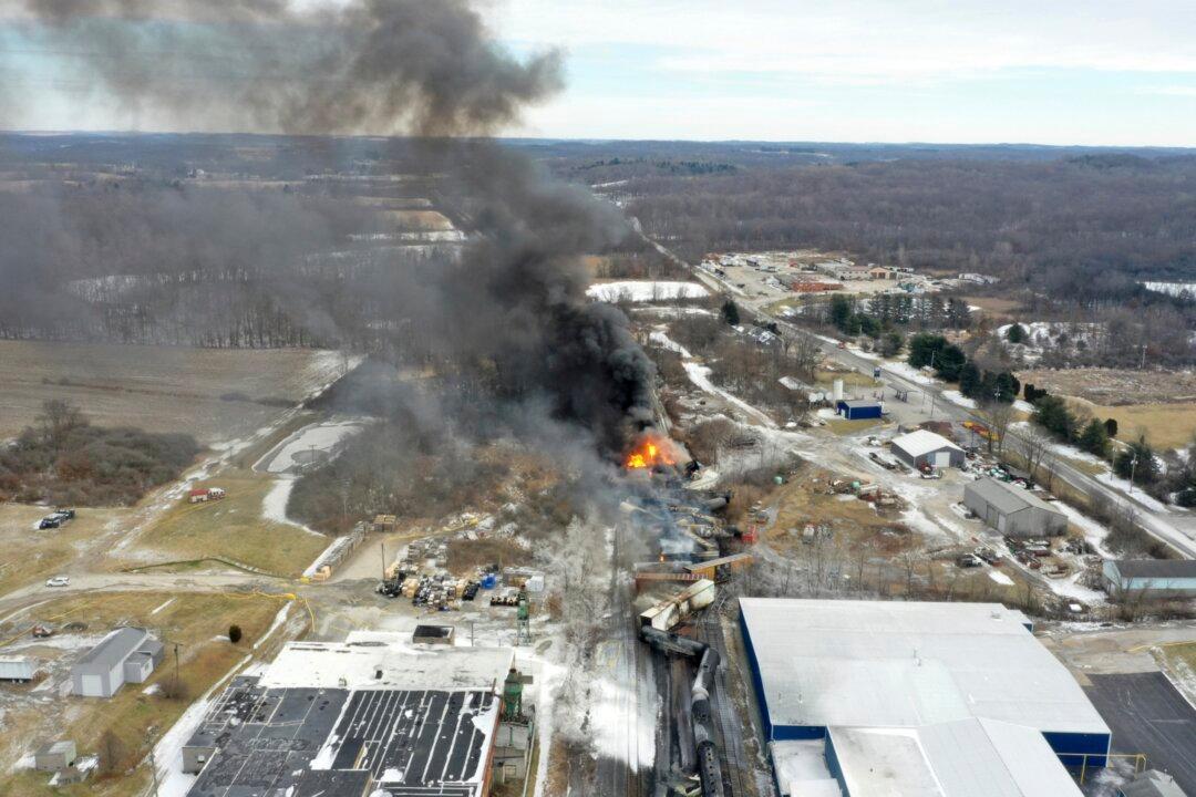Toxic Emissions From 2023 Ohio Train Derailment Reached 16 States: Precipitation Study