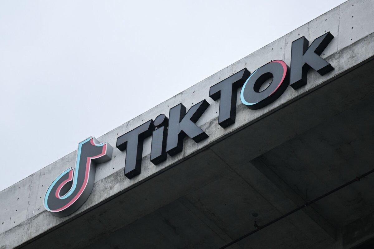 The TikTok social media app company offices in Culver City, Calif., on March 16, 2023. (Patrick T. Fallon/AFP)