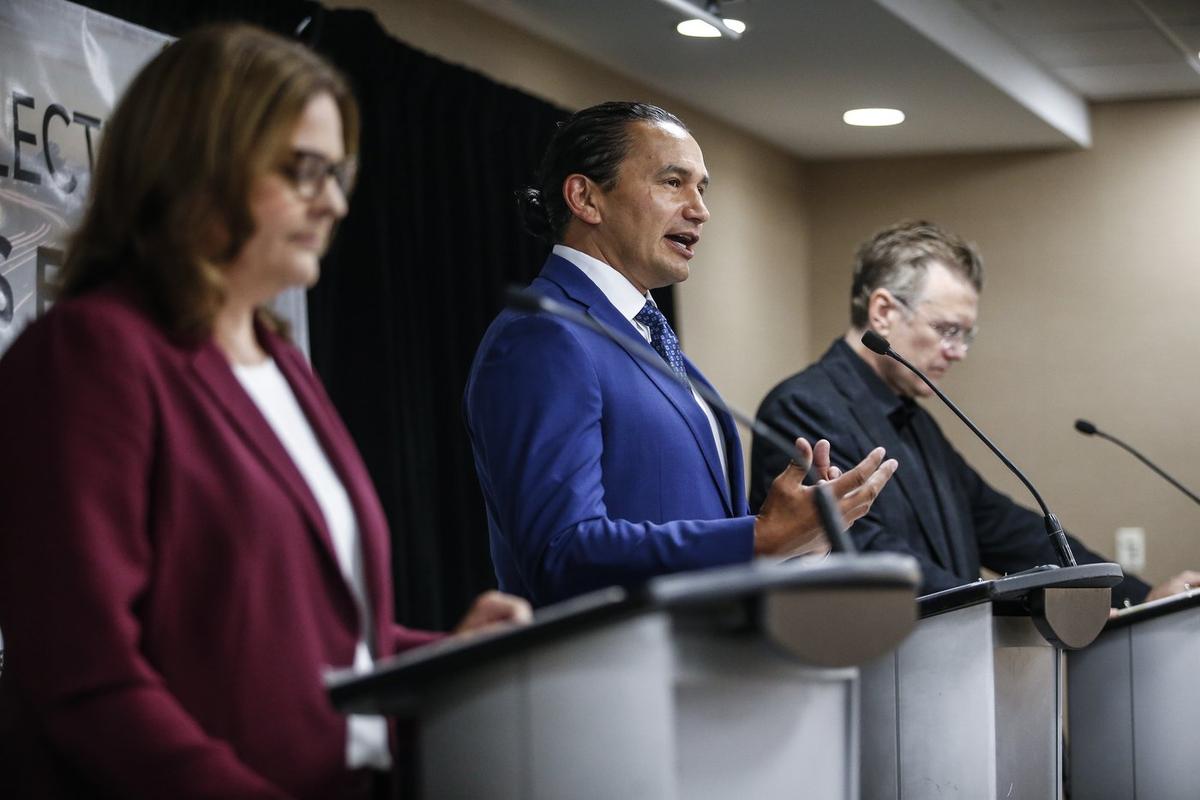 Manitoba Party Leaders Square Off in Live, Hour-Long Televised Debate