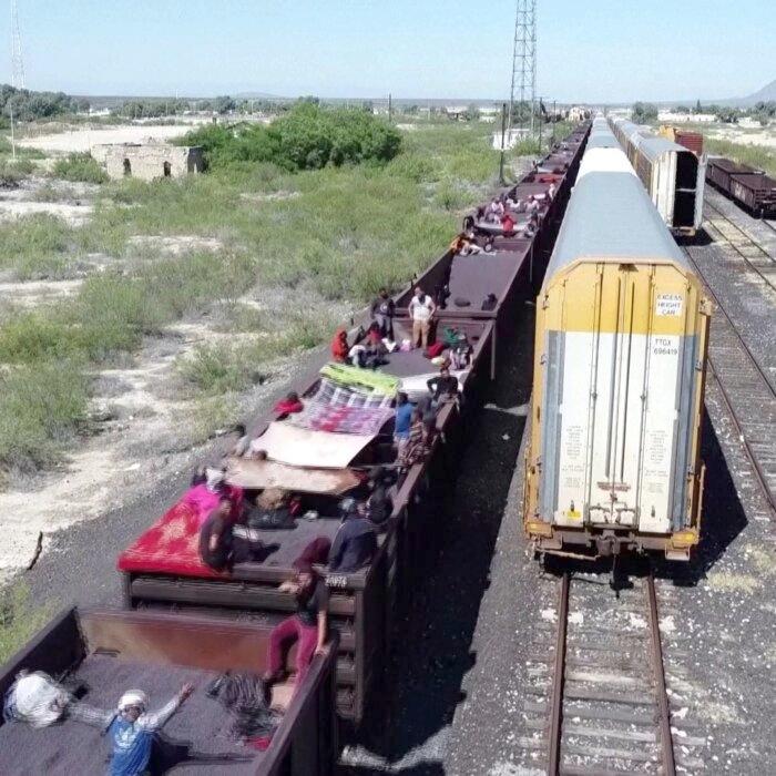 Border Patrol Braces for Illegal Immigrant Surge as Cargo Train Travels Through Mexico