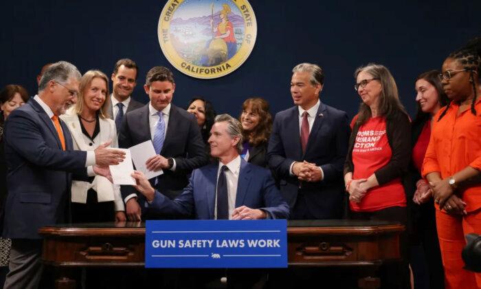 Newsom Signs Gun Bills Into Law