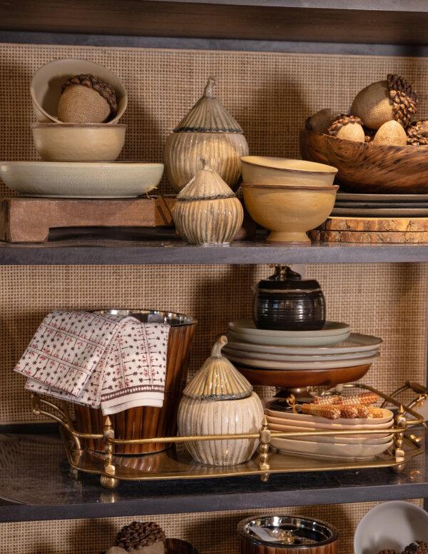 This look perfectly balances earthiness with an elevated touch, making the kitchen a warm and inviting space for the autumn season. (Handout/TNS)
