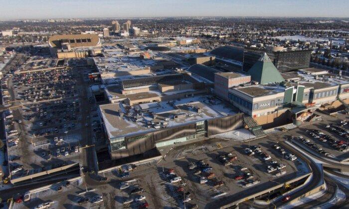 Man Dies in Edmonton Mall Parkade After Standing up Through Car Sunroof: Police
