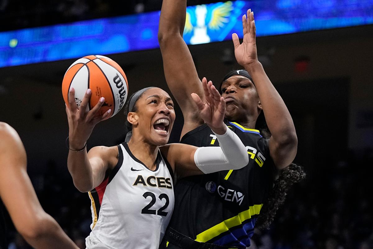 Defending Champion Aces Return to WNBA Finals, Beat Wings 64–61 to Complete Sweep