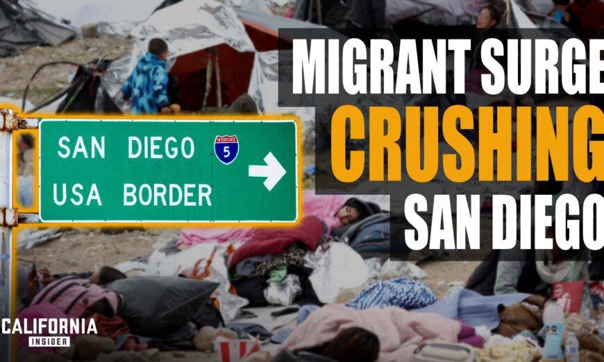 San Diego Declares Crisis After 3,500 Illegal Immigrants Arrive in a Week With No Plan | Bill Wells