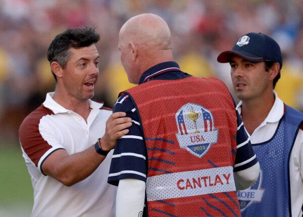 Rory McIlroy Has to Be Restrained Amid Row With U.S. Team