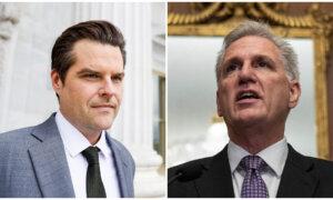 Gaetz Files Motion to Oust House Speaker Kevin McCarthy