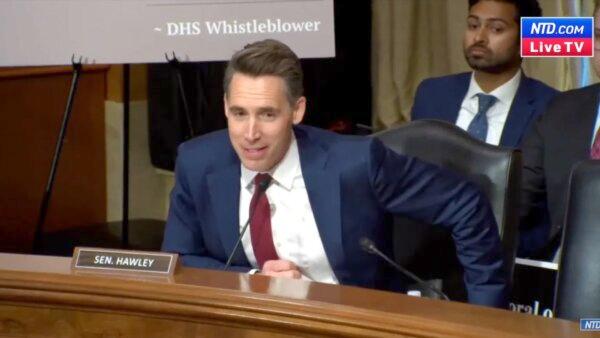 DHS Redeploying Officers to Border for 'Menial' Tasks, Says Sen. Hawley Citing Whistleblowers