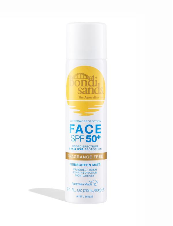 Bondi Sands Everyday Protection Face SPF 50+ Sunscreen Mist (TGA)