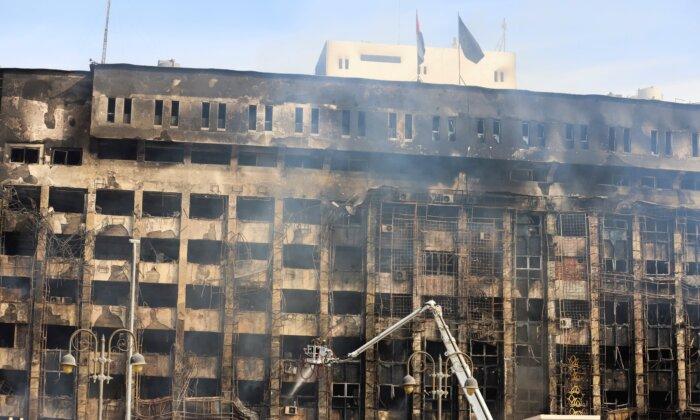 Fire Engulfs Police Facility in Egypt's Ismailia, 25 Hurt