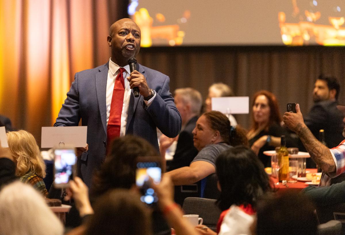 Presidential Hopeful Tim Scott Shifting Campaign Resources to Iowa