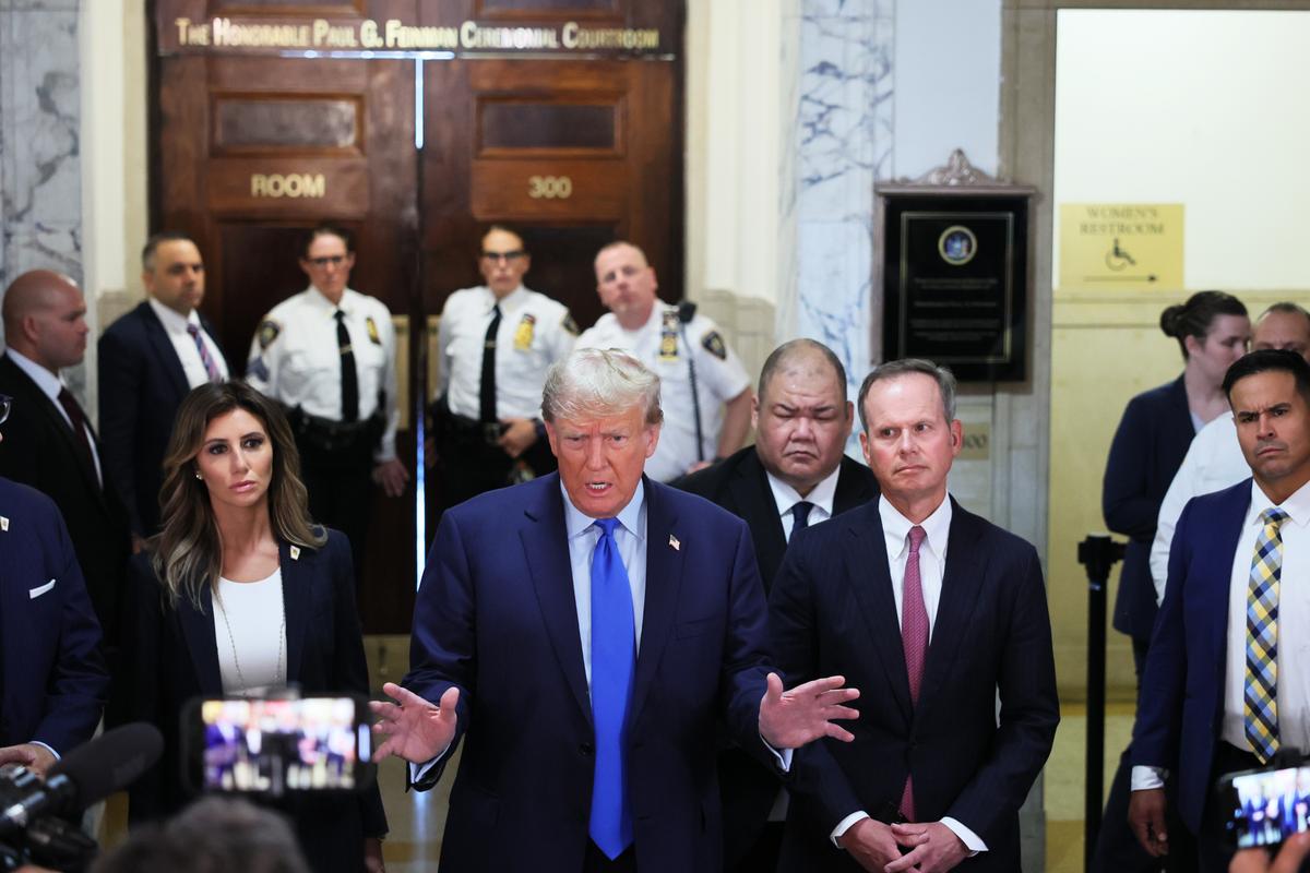 ‘Disgraceful Situation’: Trump Speaks Out on New York Case During Recess